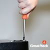 Great Neck #1 x 4 Inch Round Shank Screwdriver 73312